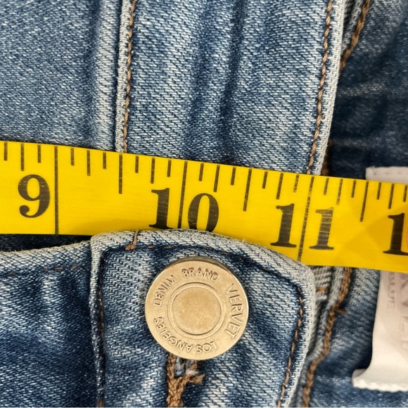 Vervet Women's 18W Jeans Stretch Well Rounded Mid Rise Raw Hem Ankle Bootcut - Picture 6 of 16